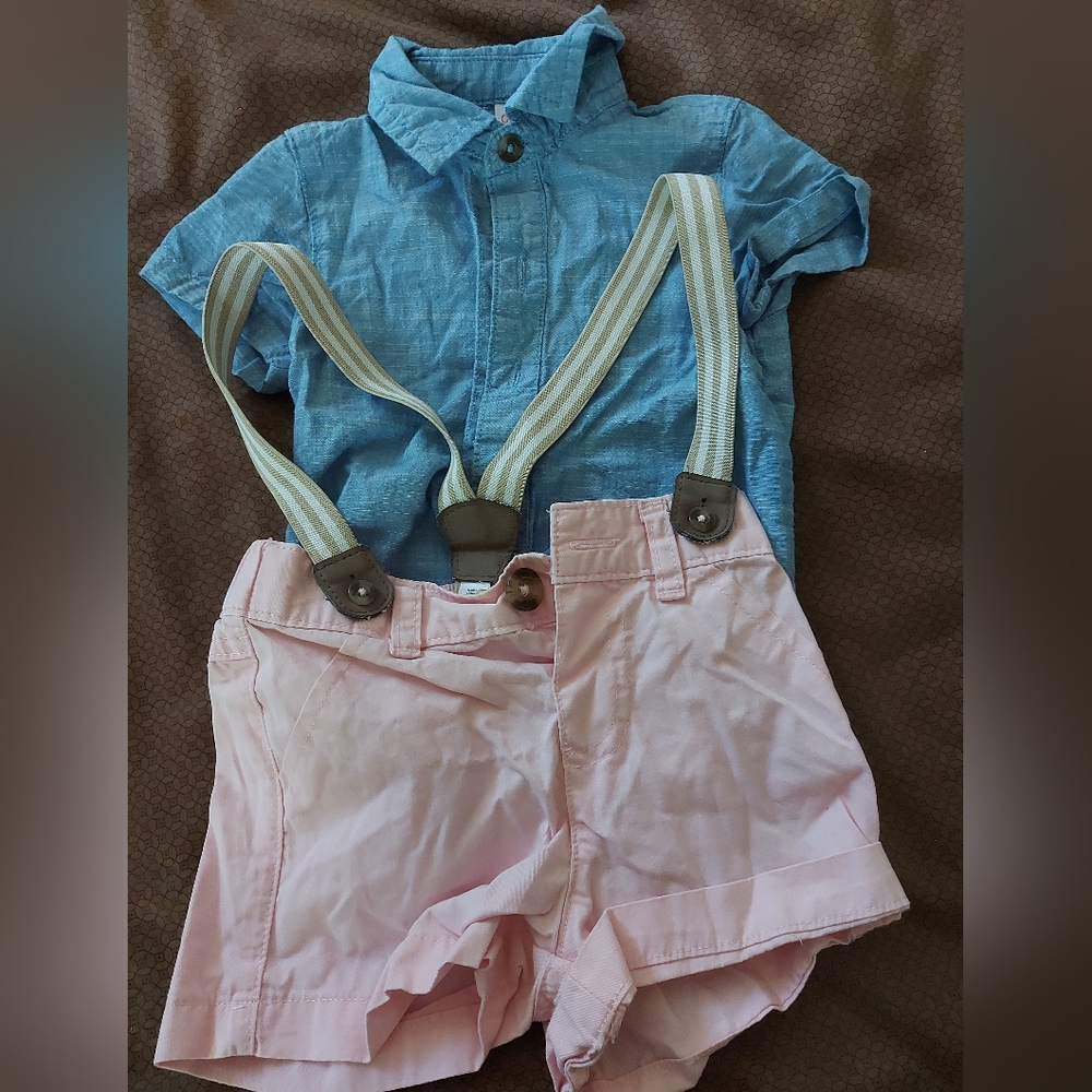 Two pieces baby boy suit